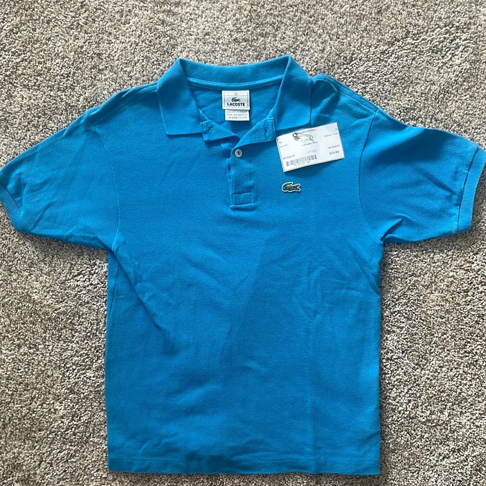 Lacoste polo boys